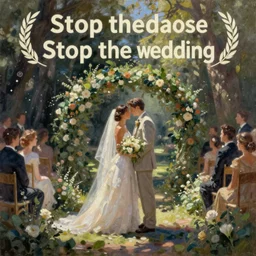 stop the wedding, digital painting, ultradetailed, artstation, oil painting, ultradetailed, artstation