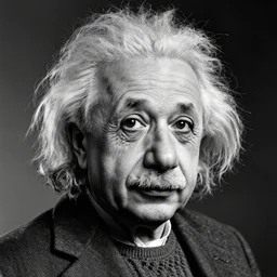 portrait of albert einstein by laurie greasley, cg society, extra detailed