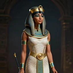 egyptian woman tan skin in armor, priestess, karol bak, donato giancola, digital art, ambient lighting, realism, studio lighting, hd wallpaper
