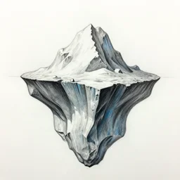 drawing iceberg by moebius
