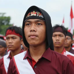 indonesian national revolution, perfect faces