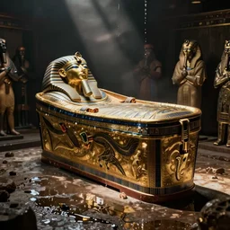wet plate photography ancient egyptian coffin, scp, beksinski, barlowe