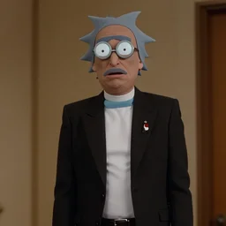 Still of Rick Sanchez from the GodFather (1980), 8k photography
