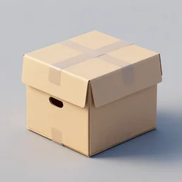 box by 3 d artist