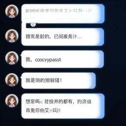a screenshot of copypasta chat spam