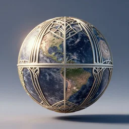 ( ( 3 d render ) ), sunlight study, the universe is a spheroid region, art nouveau, kauai, by rachel ruysch and ( ( ( ( ( lisa frank ) ) ) ) ), 8 k, sharp focus, octane render