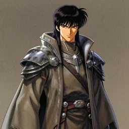 a portrait of a scifi elven warrior, long robes, sharp focus, matte illustration by yoshitaka amano, cover art