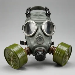 dual canister gas mask
