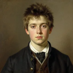 Gigachad by Mihaly Munkacsy, high detail