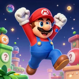 Super Mario Galaxy, artstation