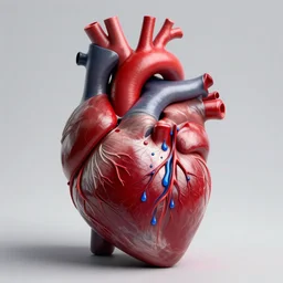 [ anatomically correct red!! heart ] [ seeping blue blood ]!! trending on artstation 4 k photorealism intricate artstation photorealism pinterest concept art unsplash contest winner cgsociety anatomical heart artstation anatomical heart