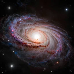 cosmic universe and galaxies with exploding stars, high detail, realistic, unreal engine