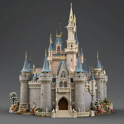 the miniature castle of dreamers by ellen jewett and tom bagshaw is a beautiful and intricate sculpture. rendered in octane, it is a true piece of art. the attention to detail is amazing, 8 k resolution, ultradetailed