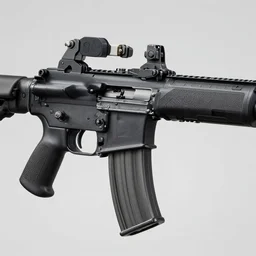 M4A1 rifle, detailed, full view, n 6