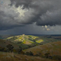 A painting by Anthony Micallef