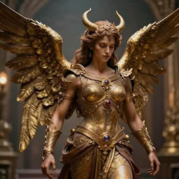 Angel Devil, cinematic shot, intricate, ornate, photorealistic, ultra detailed, realistic, 100mm, photography, octane, high definition, depth of field, bokeh, 8k, behance, artstation