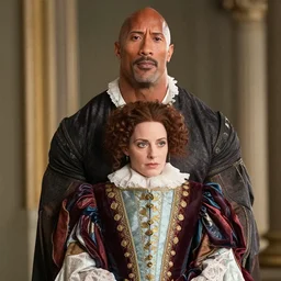 Dwayne Johnson as a Renaissance Woman —h 1920 —w 1080