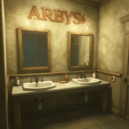 arbys restroom in botw, breath of the wild screenshot