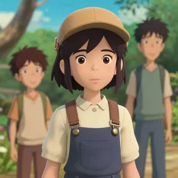 a 3 d render film animation still portrait of a 1 9 5 0's disney zoo keeper girl, finely detailed features, perfect art, at the zoo, gapmoe yandere grimdark, trending on pixiv fanbox, painted by greg rutkowski makoto shinkai takashi takeuchi studio ghibli, akihiko yoshida, pixar 3 d render, renderman