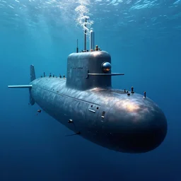 A submarine in deep sea, concept art by Noah Bradley, Darek Zabrocki, Tyler edlin, Jordan Grimmer, Neil Blevins, James Paick, Natasha Tan, highly detailed, ultra detailed, ultra realistic, trending on artstation