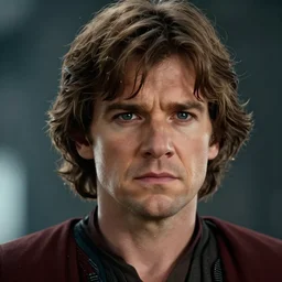 anakin skywalker, cinematic photography, detailed face, 8k