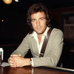 found photo of tom waits at a bar in 1 9 7 9