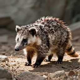 an opossum with a non - standard number of legs