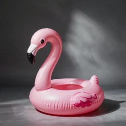 inflatable potty shaped like a flamingo, inflatable flamingo potty