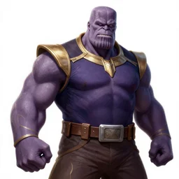 a digital painting of thanos by eiichiro oda, highly detailed digital art