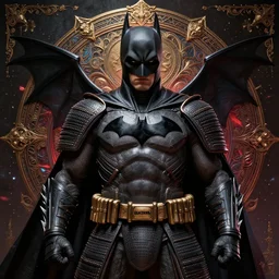 samurai batman batman batman, ((dark fantasy)) :: by Martine Johanna and and ((Chie Yoshii)) and Casey Weldon and Guillermo del toro :: ornate, dynamic, particulate, rich colors, intricate, elegant, highly detailed, centered, artstation, smooth, sharp focus, octane render, 3d