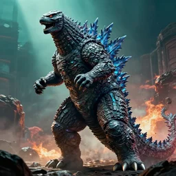 godzilla megadeath rock and roll godzilla heavy metal godzilla