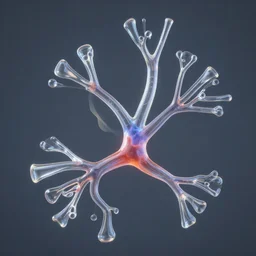 bifurcating tubes of an organic glass - blown vascular system, unreal engine 5, digital art, octane render, 1 6 k
