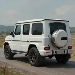 a g wagon in the style of sylvain sarrailh, beautiful digital art, cinematic art, concept art, matte painting, oil painting - n 9