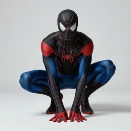 Spiderman in Blue and Black