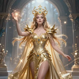 Powerful magic queen