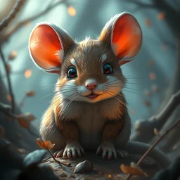 highly detailed portrait of a cute mouse pokemon, unreal engine, fantasy art by greg rutkowski, loish, rhads, ferdinand knab, makoto shinkai and lois van baarle, ilya kuvshinov, rossdraws, tom bagshaw, alphonse mucha, global illumination, radiant light, detailed and intricate environment