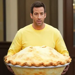 adam sandler in a pie costume