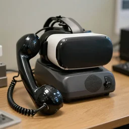 even vr is no escape from antiquated telephone handsets