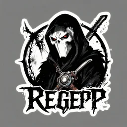 logo of a reaper by delphin enjolras, kentaro miura, bill ward