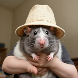 I may be fat but I am still just a rat in a hat