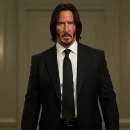 a cinematic film still of john cena in john wick