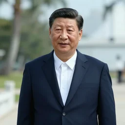 Movie still of Xi Jinping in Pearl Harbor