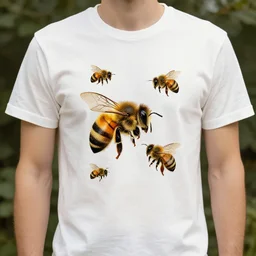 bees buzzing, graphic tees