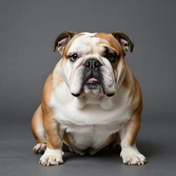 bulldog dressed, surrealist