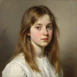 portrait of young lea thompson, highly detailed painting by gaston bussiere, craig mullins, j. c. leyendecker 8 k