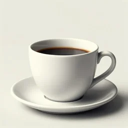 a coffee cup voidscape by simon stalenhag and ansel adams, digital art
