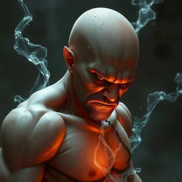 vin diesel becoming a very sad egg, hyper detailed, digital art, artstation, cinematic lighting, studio quality, smooth render, by peter mohrbacher, hajime sorayama, boris vallejo, craig mullins