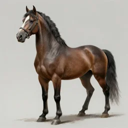 Epic masterpiece of a horse-man hybrid, dnd character design concept art, by Sergey Samarskiy, hyper detailed, uncropped, full body portrait.