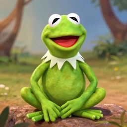 kermit the frog on safari by tex avery