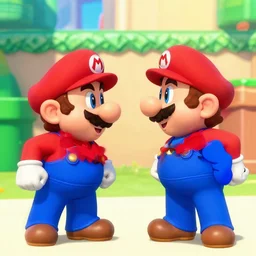 bowser and mario head swap